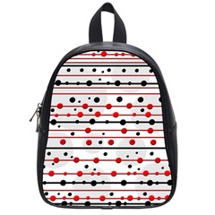 Dots And Lines School Bags (small) 