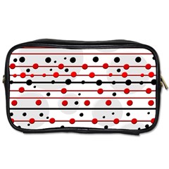 Dots And Lines Toiletries Bags 2-side