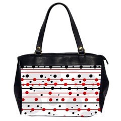 Dots And Lines Office Handbags (2 Sides) 