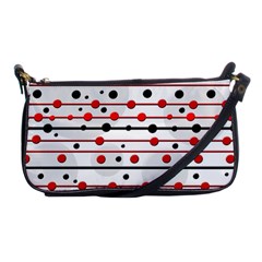 Dots And Lines Shoulder Clutch Bags