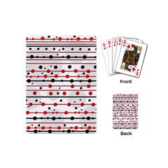 Dots And Lines Playing Cards (mini) 