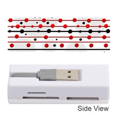 Dots And Lines Memory Card Reader (stick)  by Valentinaart