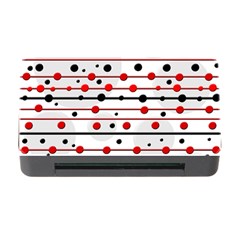 Dots And Lines Memory Card Reader With Cf by Valentinaart