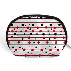 Dots And Lines Accessory Pouches (medium) 