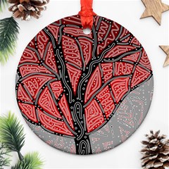 Decorative Tree 1 Ornament (round) 