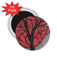 Decorative Tree 1 2 25  Magnets (10 Pack) 