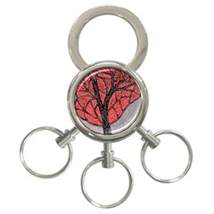 Decorative Tree 1 3-ring Key Chains