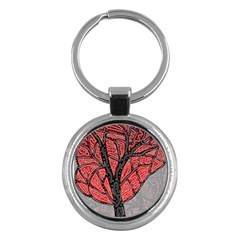 Decorative Tree 1 Key Chains (round) 