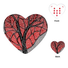 Decorative Tree 1 Playing Cards (heart) 