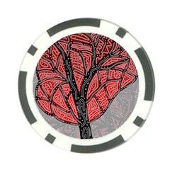 Decorative Tree 1 Poker Chip Card Guards