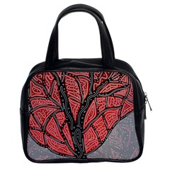 Decorative Tree 1 Classic Handbags (2 Sides)