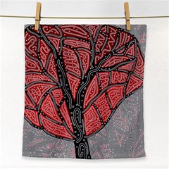 Decorative Tree 1 Face Towel