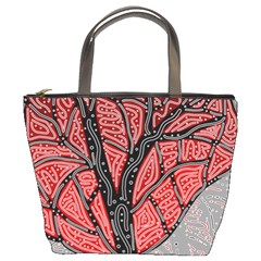 Decorative Tree 1 Bucket Bags by Valentinaart