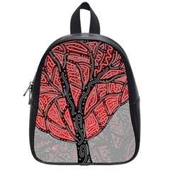 Decorative Tree 1 School Bags (small)  by Valentinaart