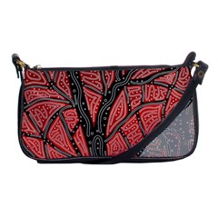 Decorative Tree 1 Shoulder Clutch Bags