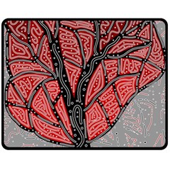 Decorative Tree 1 Fleece Blanket (medium) 