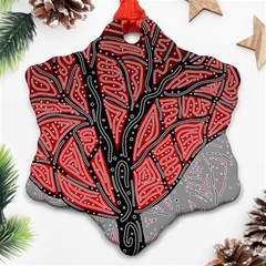 Decorative Tree 1 Ornament (snowflake) 