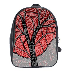 Decorative Tree 1 School Bags (xl) 