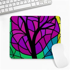 Decorative Tree 2 Large Mousepads