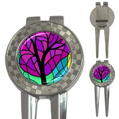 Decorative Tree 2 3-in-1 Golf Divots