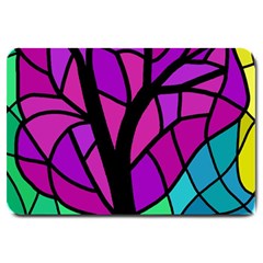 Decorative Tree 2 Large Doormat 