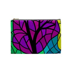 Decorative Tree 2 Cosmetic Bag (medium) 