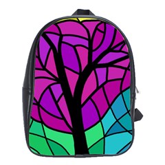 Decorative Tree 2 School Bags(large) 