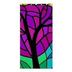 Decorative Tree 2 Shower Curtain 36  X 72  (stall)  by Valentinaart