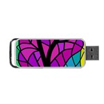 Decorative tree 2 Portable USB Flash (Two Sides) Back