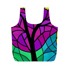 Decorative Tree 2 Full Print Recycle Bags (m) 