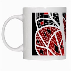 Decorative Tree 3 White Mugs by Valentinaart