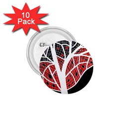 Decorative tree 3 1.75  Buttons (10 pack)