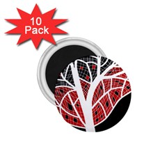 Decorative Tree 3 1 75  Magnets (10 Pack) 