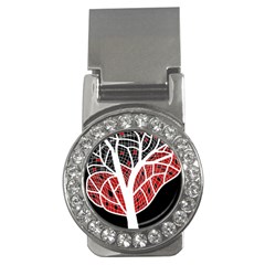 Decorative tree 3 Money Clips (CZ) 