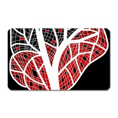 Decorative tree 3 Magnet (Rectangular)