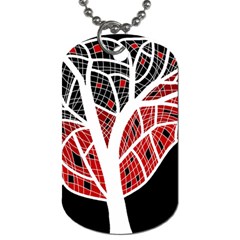 Decorative tree 3 Dog Tag (One Side)