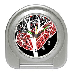 Decorative tree 3 Travel Alarm Clocks