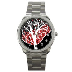 Decorative tree 3 Sport Metal Watch