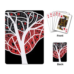 Decorative Tree 3 Playing Card