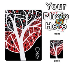 Decorative tree 3 Playing Cards 54 Designs 