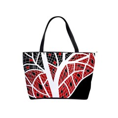 Decorative tree 3 Shoulder Handbags