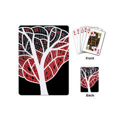 Decorative Tree 3 Playing Cards (mini) 