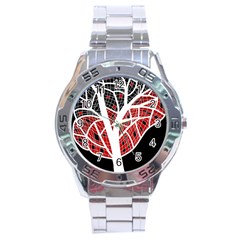 Decorative tree 3 Stainless Steel Analogue Watch