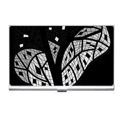 Black And White Tree Business Card Holders