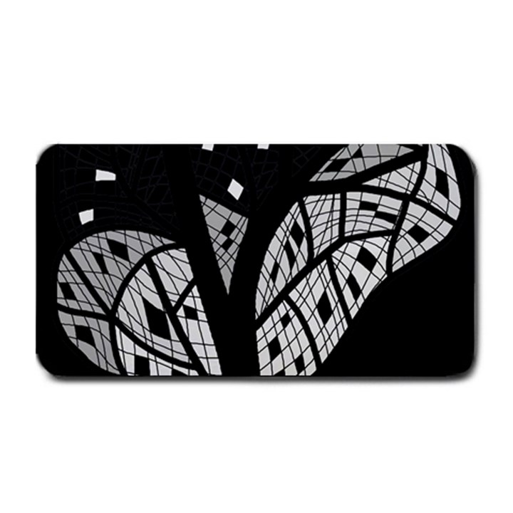 Black and white tree Medium Bar Mats