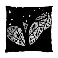 Black And White Tree Standard Cushion Case (two Sides)