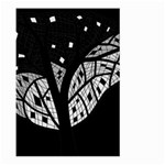 Black and white tree Large Garden Flag (Two Sides) Front