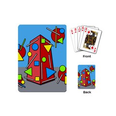 Crazy Building Playing Cards (mini) 