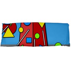 Crazy Building Body Pillow Case (dakimakura)