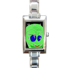 Alien By Moma Rectangle Italian Charm Watch